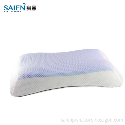 Amazon hot sale gel memory foam wave coolig pillow